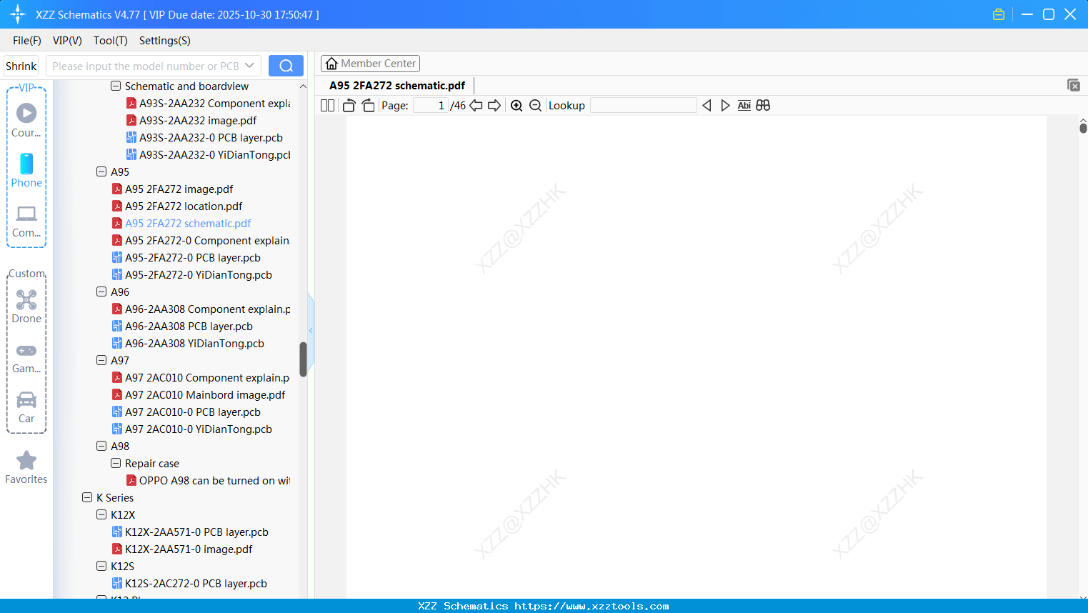 OPPO A95 2FA272 Schematic